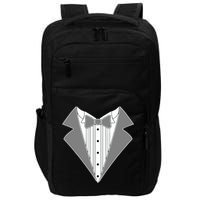 Silver Tuxedo Wedding Tux Impact Tech Backpack