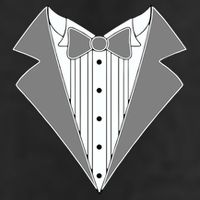 Silver Tuxedo Wedding Tux 12oz Stainless Steel Coffee Mug