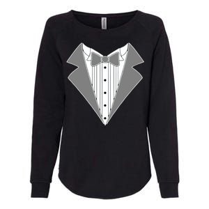 Silver Tuxedo Wedding Tux Womens California Wash Sweatshirt