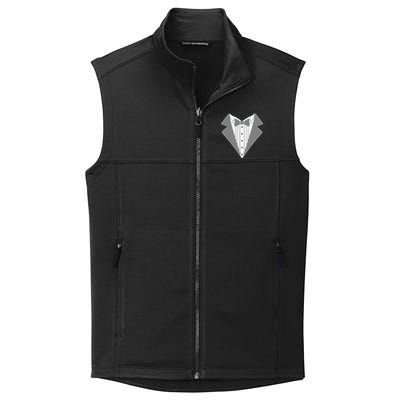 Silver Tuxedo Wedding Tux Collective Smooth Fleece Vest