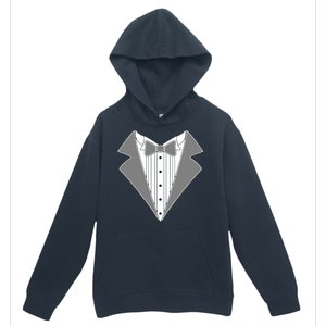 Silver Tuxedo Wedding Tux Urban Pullover Hoodie