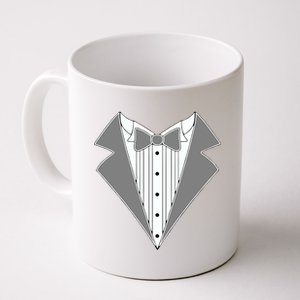 Silver Tuxedo Wedding Tux Coffee Mug