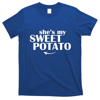 She Is My Sweet Potato I Yam Cute Couples Matching Funny Gift T-Shirt