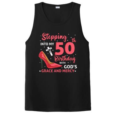 Stepping Into My 75th Birthday With Gods Grace & Mercy PosiCharge Competitor Tank