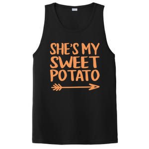 She Is My Sweet Potato I Yam Couples Thanksgiving Fall Gift PosiCharge Competitor Tank