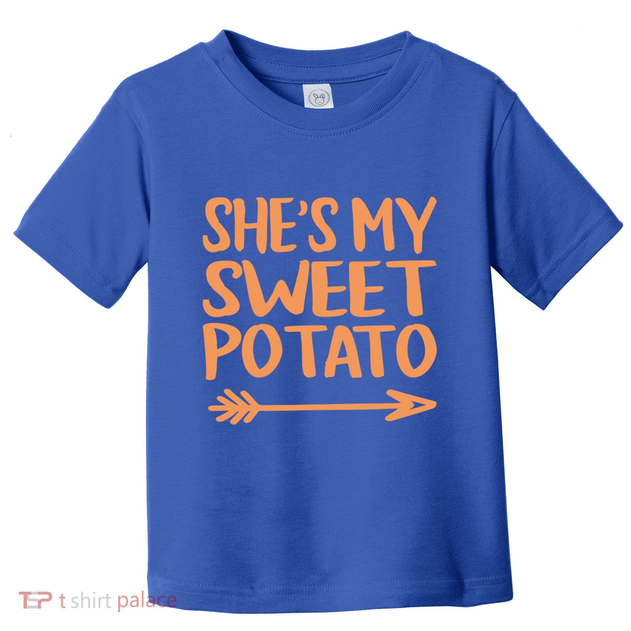 She Is My Sweet Potato I Yam Couples Thanksgiving Fall Gift Toddler T-Shirt