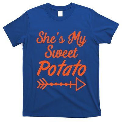 She Is My Sweet Potato I Yam Funny Couples Matching Gift T-Shirt