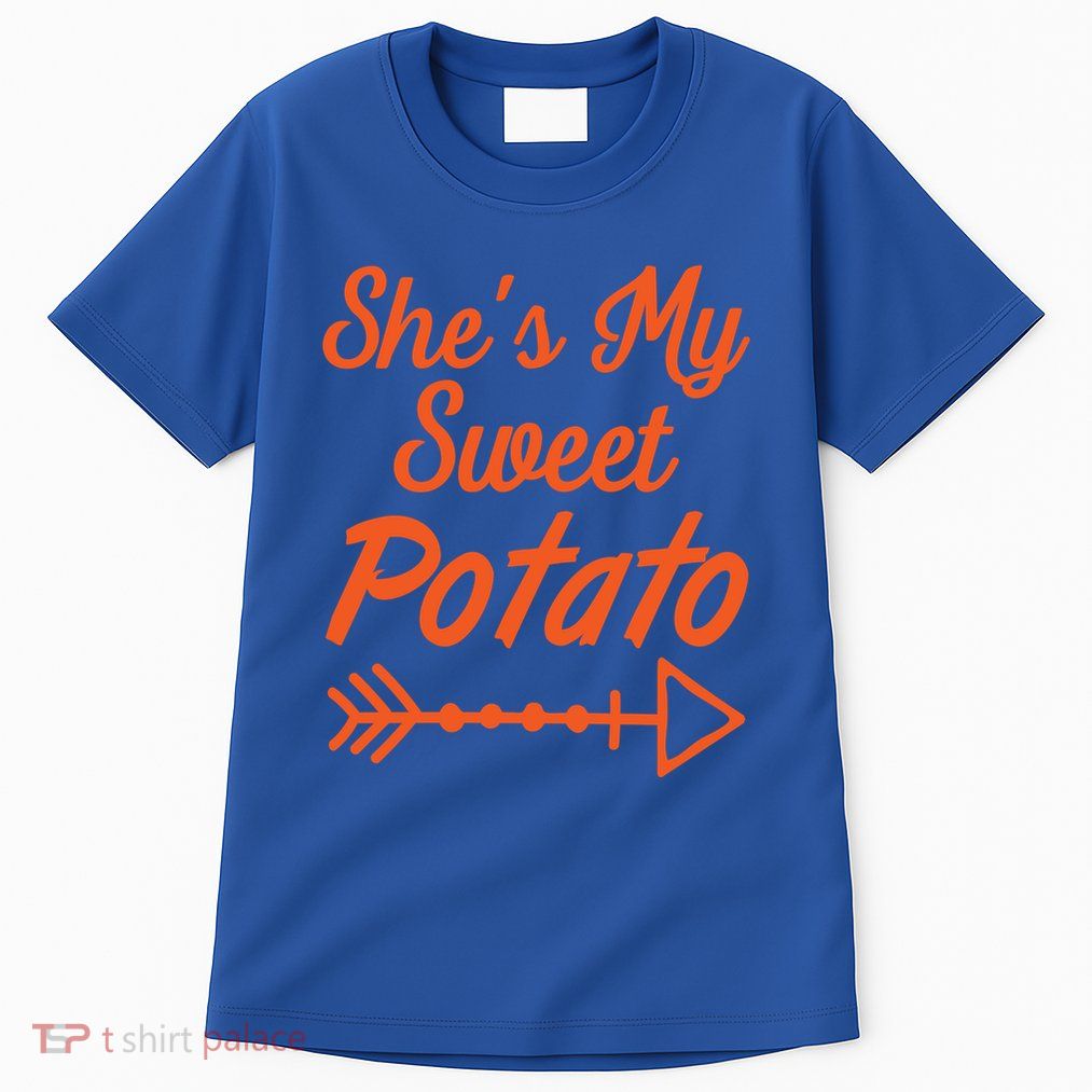 She Is My Sweet Potato I Yam Funny Couples Matching Gift Tall T-Shirt