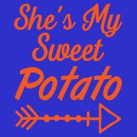 She Is My Sweet Potato I Yam Funny Couples Matching Gift 16 in Basic Backpack