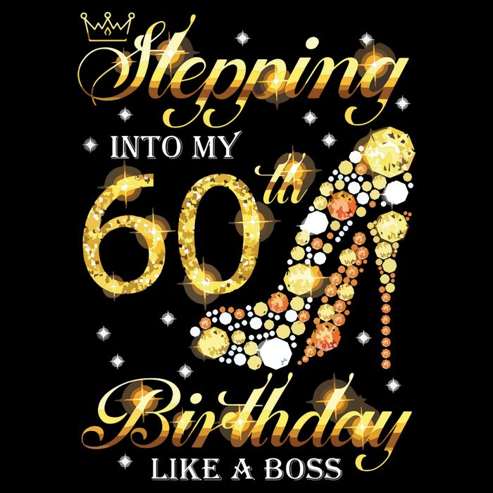 Stepping Into My 60 Birthday Like A Boss 60th BDay Party Flexfit Unipanel Trucker Cap