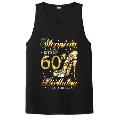 Stepping Into My 60 Birthday Like A Boss 60th BDay Party PosiCharge Competitor Tank