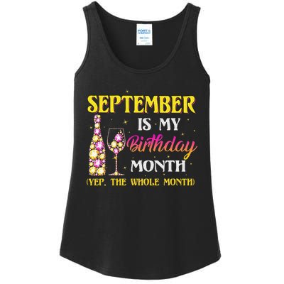 September Is My Birthday Month Yep The Whole Month Ladies Essential Tank