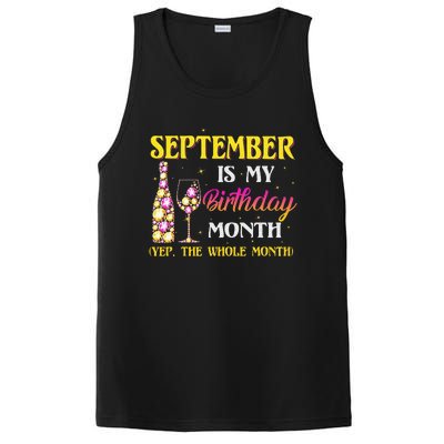 September Is My Birthday Month Yep The Whole Month PosiCharge Competitor Tank