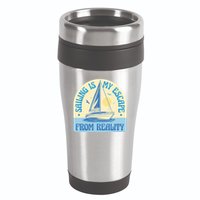 Sailing Is My Escape From Reality 16oz Travel Tumbler