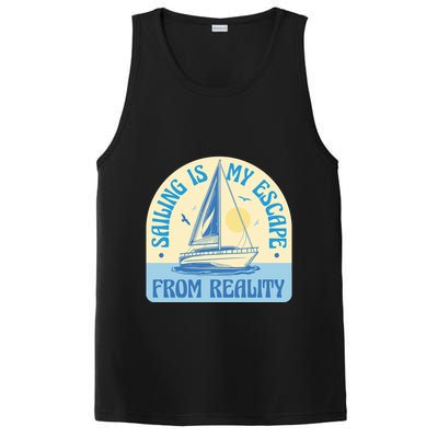 Sailing Is My Escape From Reality PosiCharge Competitor Tank