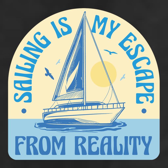 Sailing Is My Escape From Reality Trucker Hat