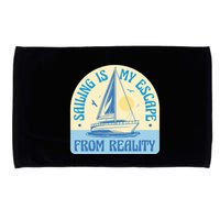 Sailing Is My Escape From Reality Microfiber Hand Towel