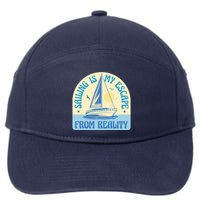 Sailing Is My Escape From Reality 7-Panel Snapback Hat