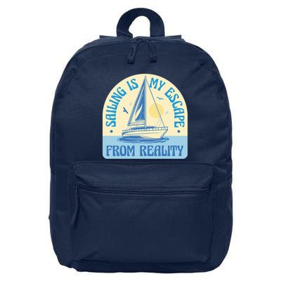 Sailing Is My Escape From Reality 16 in Basic Backpack