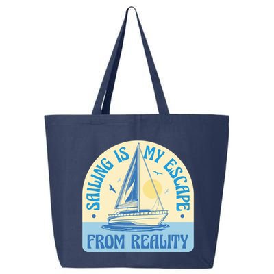 Sailing Is My Escape From Reality 25L Jumbo Tote