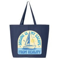 Sailing Is My Escape From Reality 25L Jumbo Tote