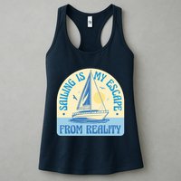 Sailing Is My Escape From Reality Womens Tank Top