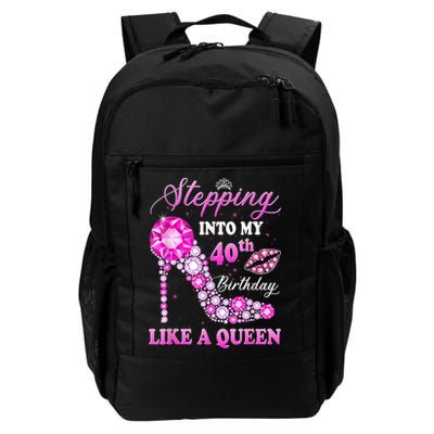 Stepping Into My 40th Birthday Like A Queen For Wo Backpack