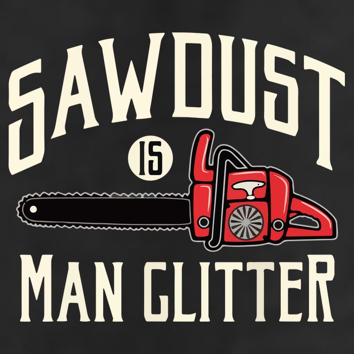 Sawdust Is Man Glitter Funny Chainsaw Lumberjack Adult Drive Performance Visor