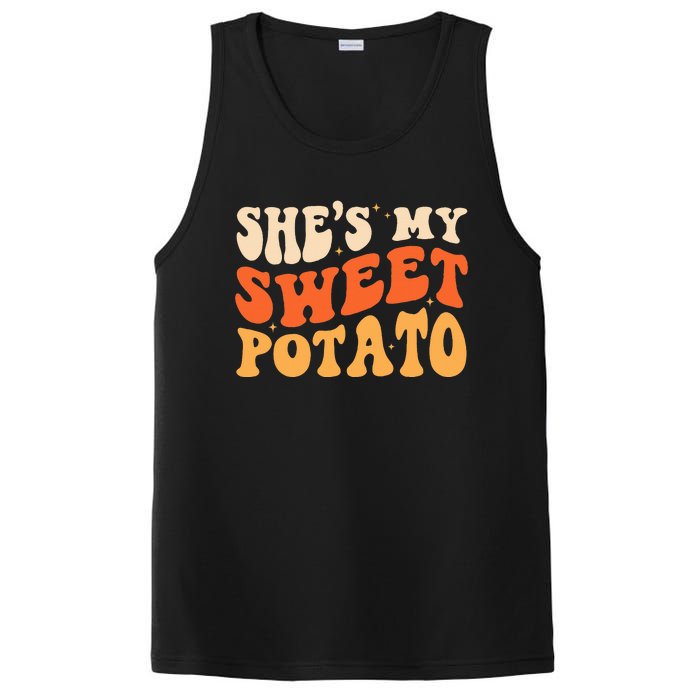 She Is My Sweet Potato I Yam Thanksgiving Matching Couples PosiCharge Competitor Tank