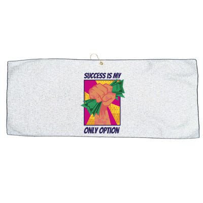 Success Is My Only Option Money Large Microfiber Waffle Golf Towel