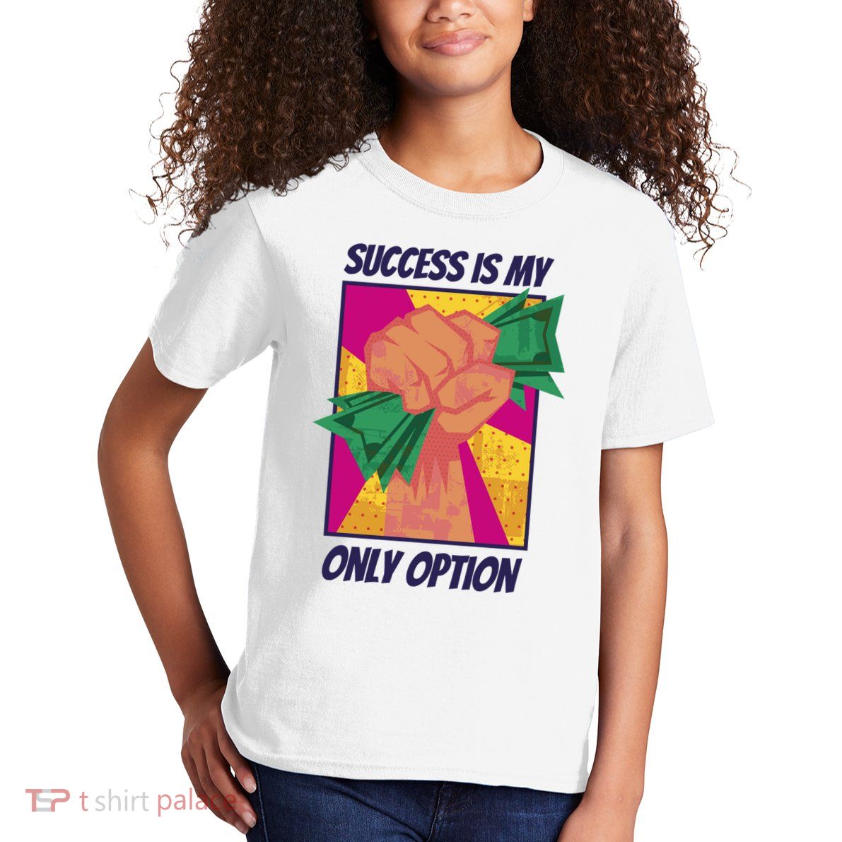 Success Is My Only Option Money Kids T-Shirt