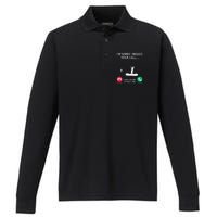 Sorry I Missed Your Call I Was On My Other Line Fishing Performance Long Sleeve Polo