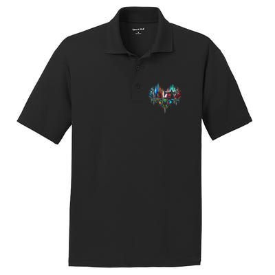 Sewing Is My Heart Funny Sewing Lovers Gifts PosiCharge RacerMesh Polo