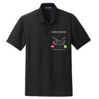 Sorry I Missed Your Call I Was On My Other Line Bass Fishing Dry Zone Grid Polo