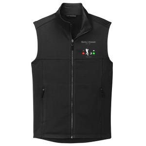 Sorry I Missed Your Call I Was On My Other Line Fishing Collective Smooth Fleece Vest