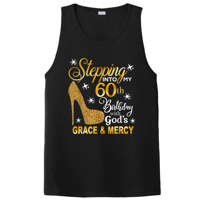 Stepping into my 60th birthday with God's grace & Mercy PosiCharge Competitor Tank