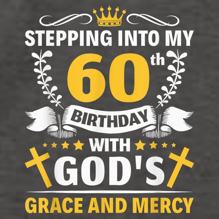 Stepping into my 60th birthday with gods grace and mercy Vector Backpack