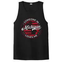 Someone In Michigan Loves Me Michigan PosiCharge Competitor Tank