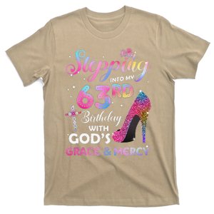 Stepping Into My 63rd Birthday Gift Women 63 Years Old Pumps T-Shirt