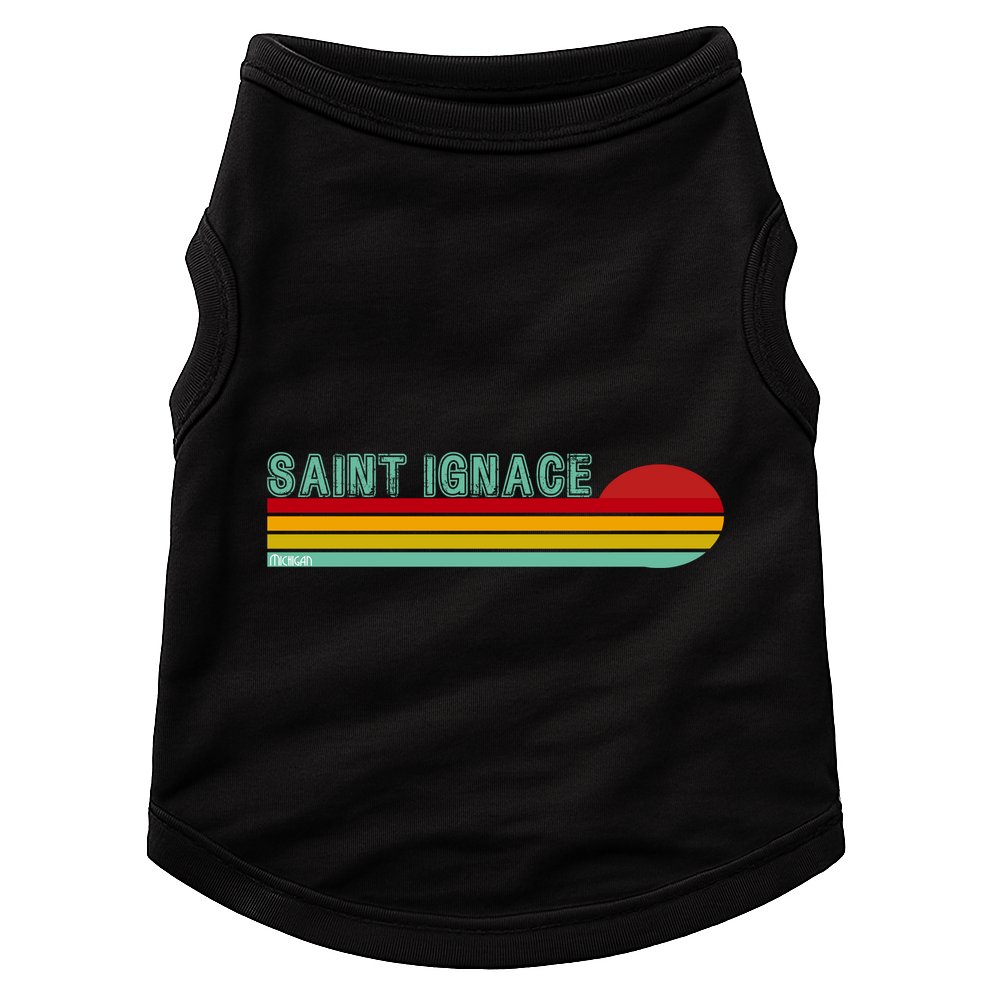 Saint Ignace Michigan Doggie Tank