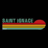 Saint Ignace Michigan Drawstring Bag