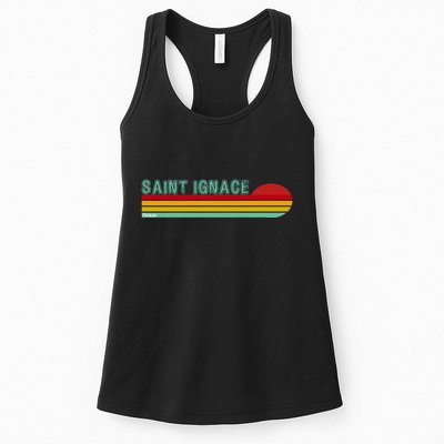 Saint Ignace Michigan Womens Tank Top