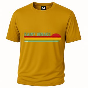 Saint Ignace Michigan Cooling Performance Crew T-Shirt