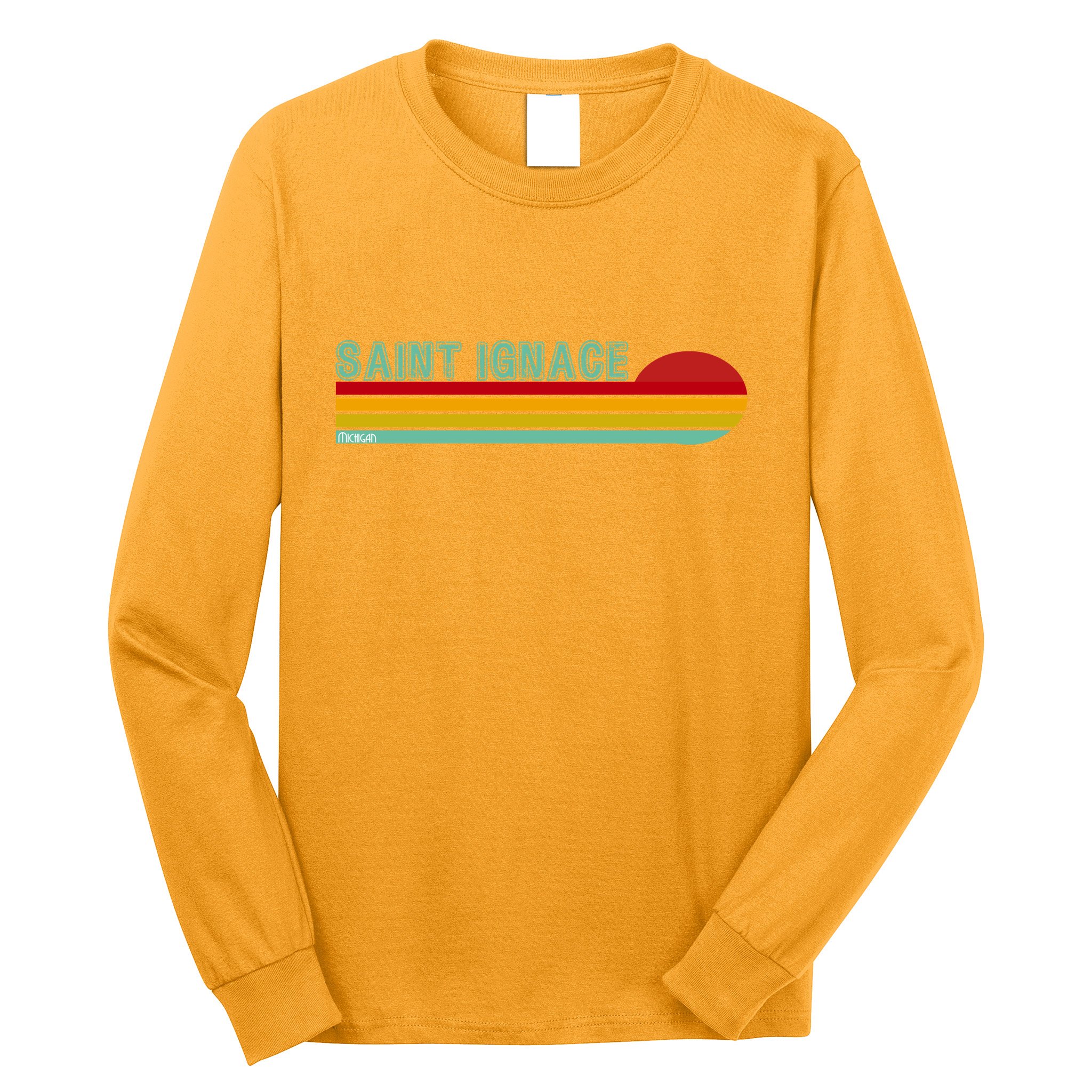 Saint Ignace Michigan Long Sleeve Shirt