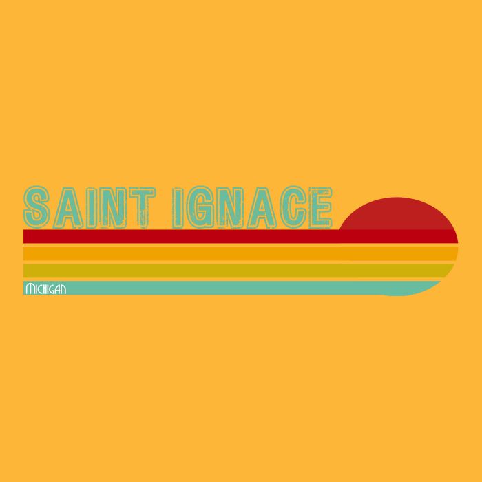 Saint Ignace Michigan Baby Bodysuit