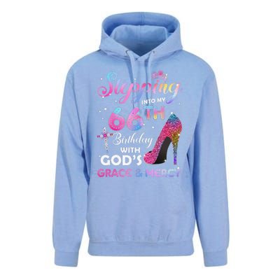 Stepping Into My 66th Birthday Gift Women 66 Years Old Pumps Unisex Surf Hoodie