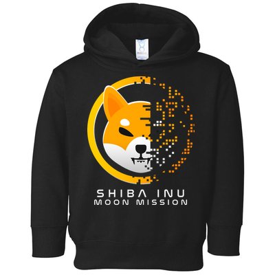 Shiba Inu Moon Mission DOGE Coin Cryptocurrency Toddler Hoodie