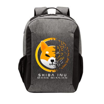 Shiba Inu Moon Mission DOGE Coin Cryptocurrency Vector Backpack