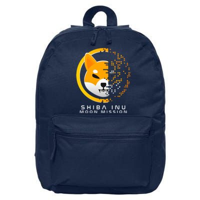 Shiba Inu Moon Mission DOGE Coin Cryptocurrency 16 in Basic Backpack