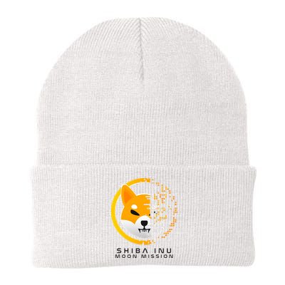 Shiba Inu Moon Mission DOGE Coin Cryptocurrency Beanie